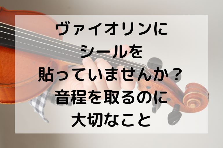 NEW売り切れる前に☆ 4バイオリン指板 練習用シール 初心者用 ポジションシール 5枚セット